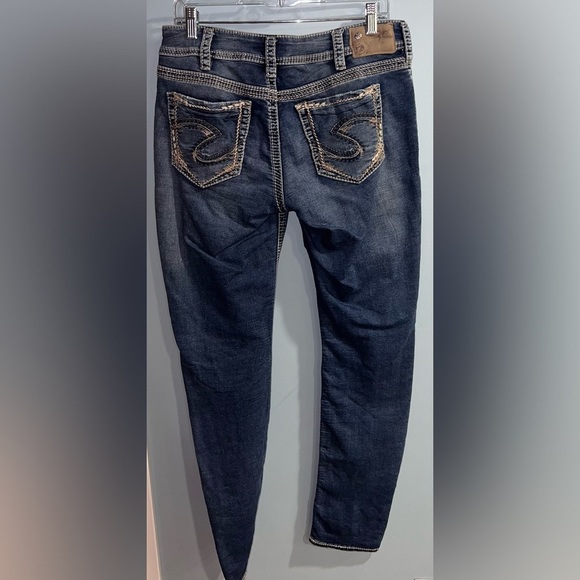 Silver jeans- mid pencil skinny jeans - Picture 3 of 6